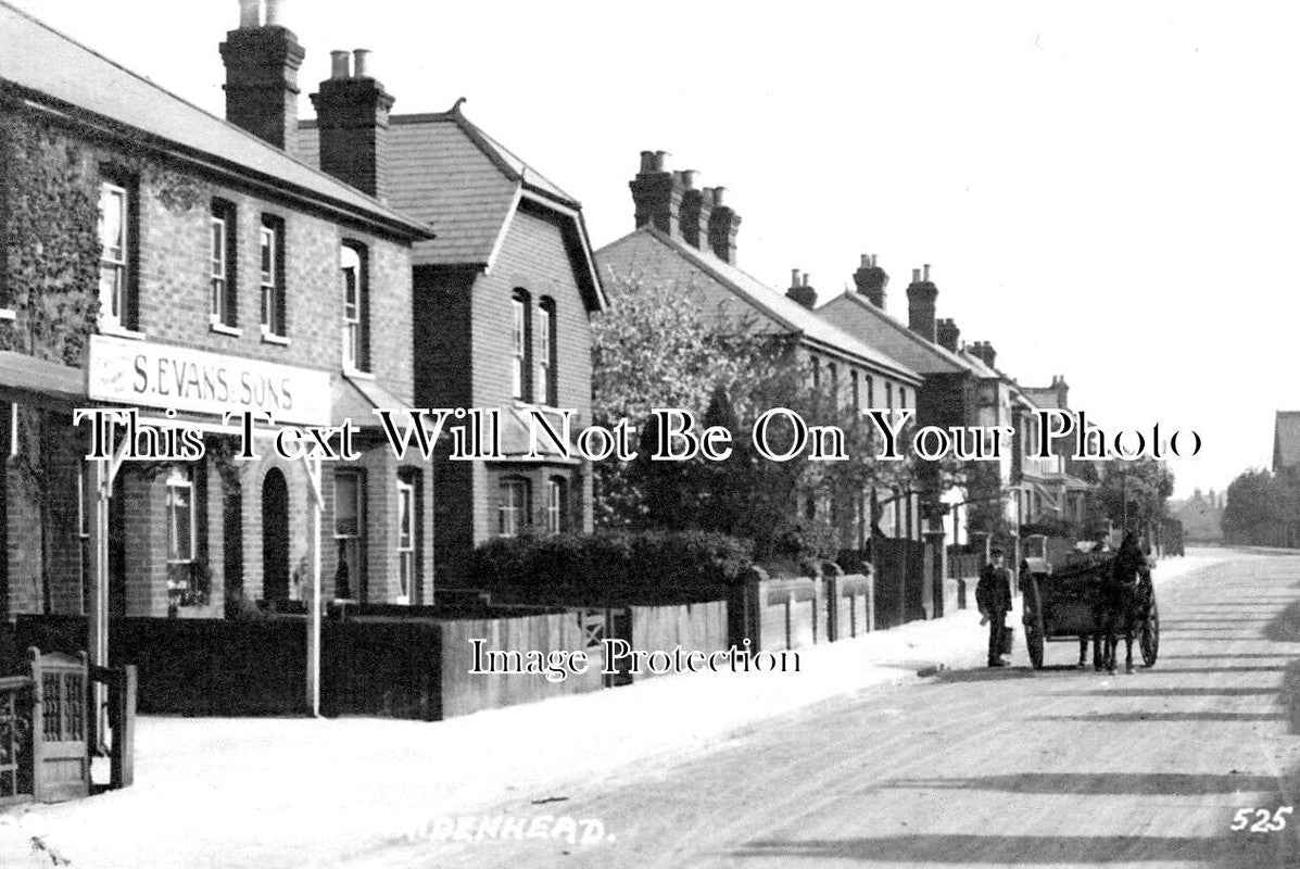 BK 1813 - Powney Road, Maidenhead, Berkshire c1915