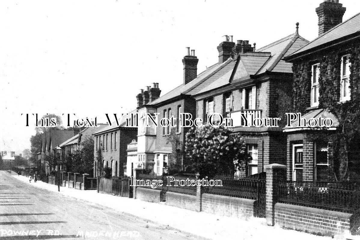 BK 1819 - Powney Road, Maidenhead, Berkshire c1910