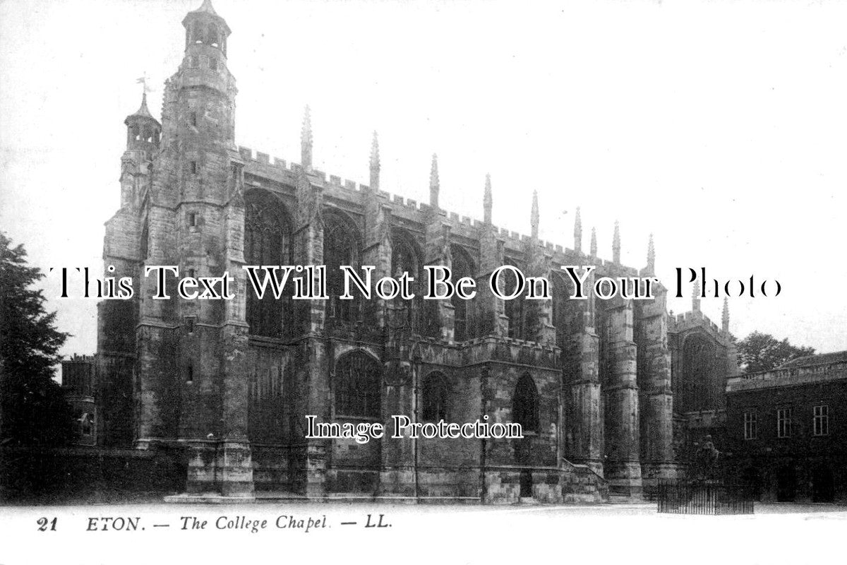 BK 1863 - The College Chapel, Eton, Berkshire