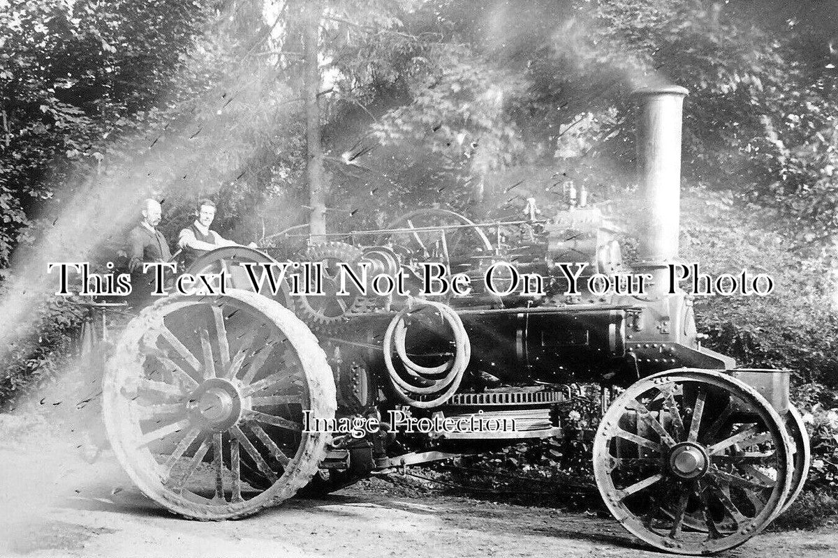 BK 2049 - Reading Fowler Steam Traction Engine, Berkshire c1922