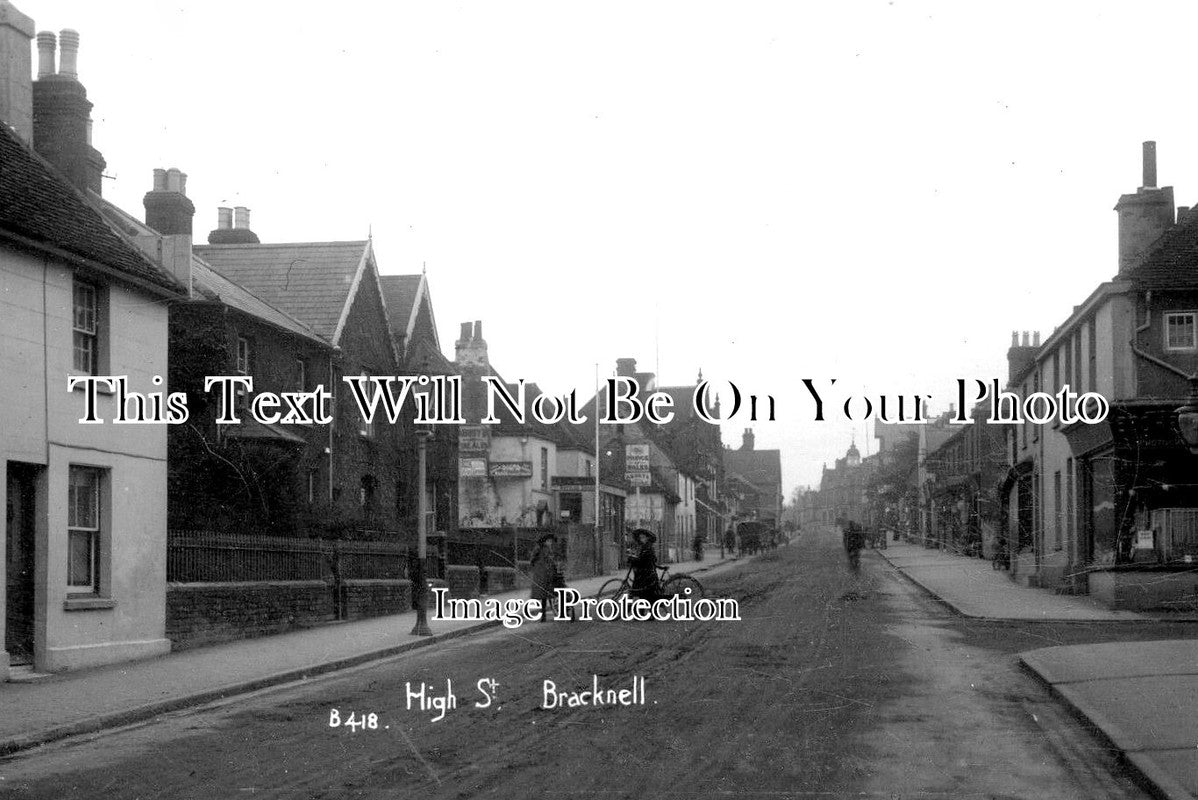 BK 2051 - High Street, Bracknell, Berkshire c1912
