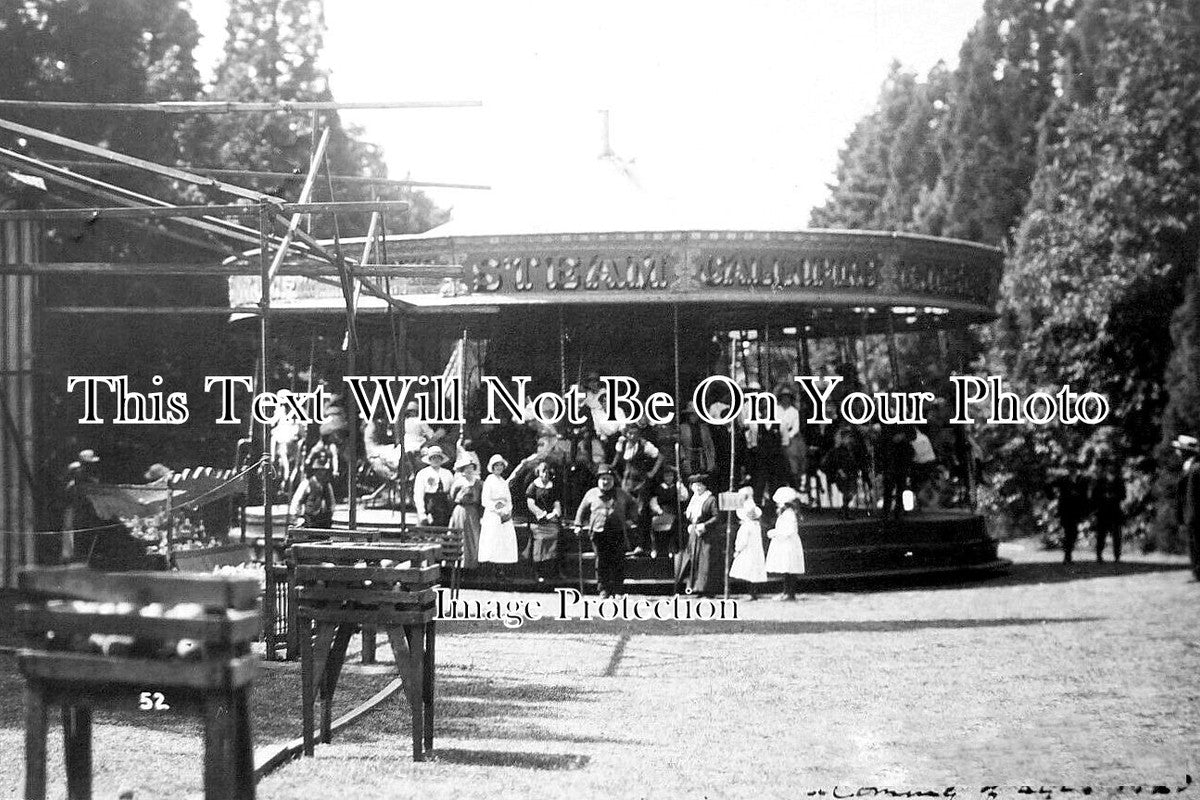 BK 2055 - Fairground Carousel, Reading, Berkshire