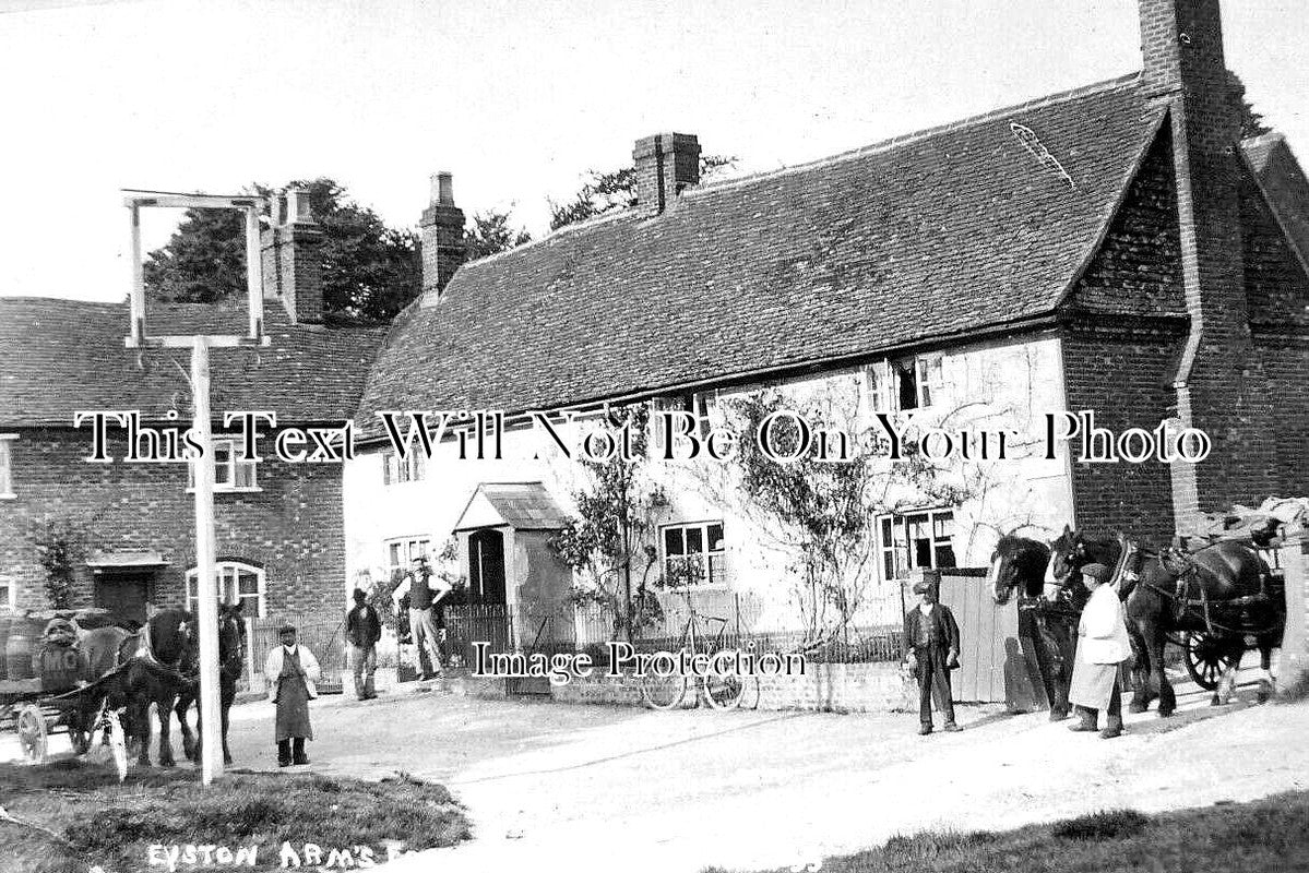 BK 2077 - Eyston Arms Pub, East Hendred, Berkshire c1919