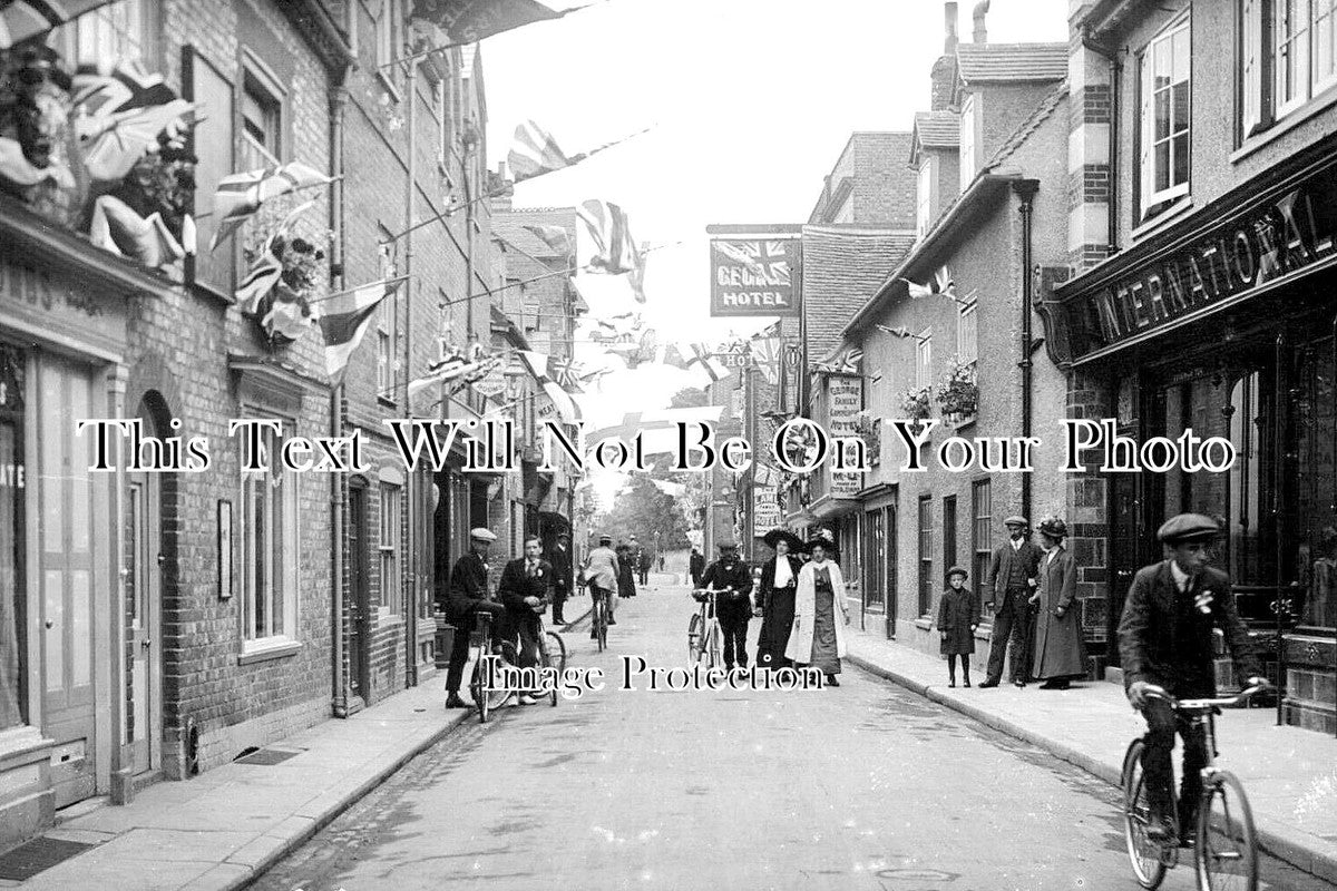 BK 2082 - Wallingford Decorations, George Hotel, Berkshire