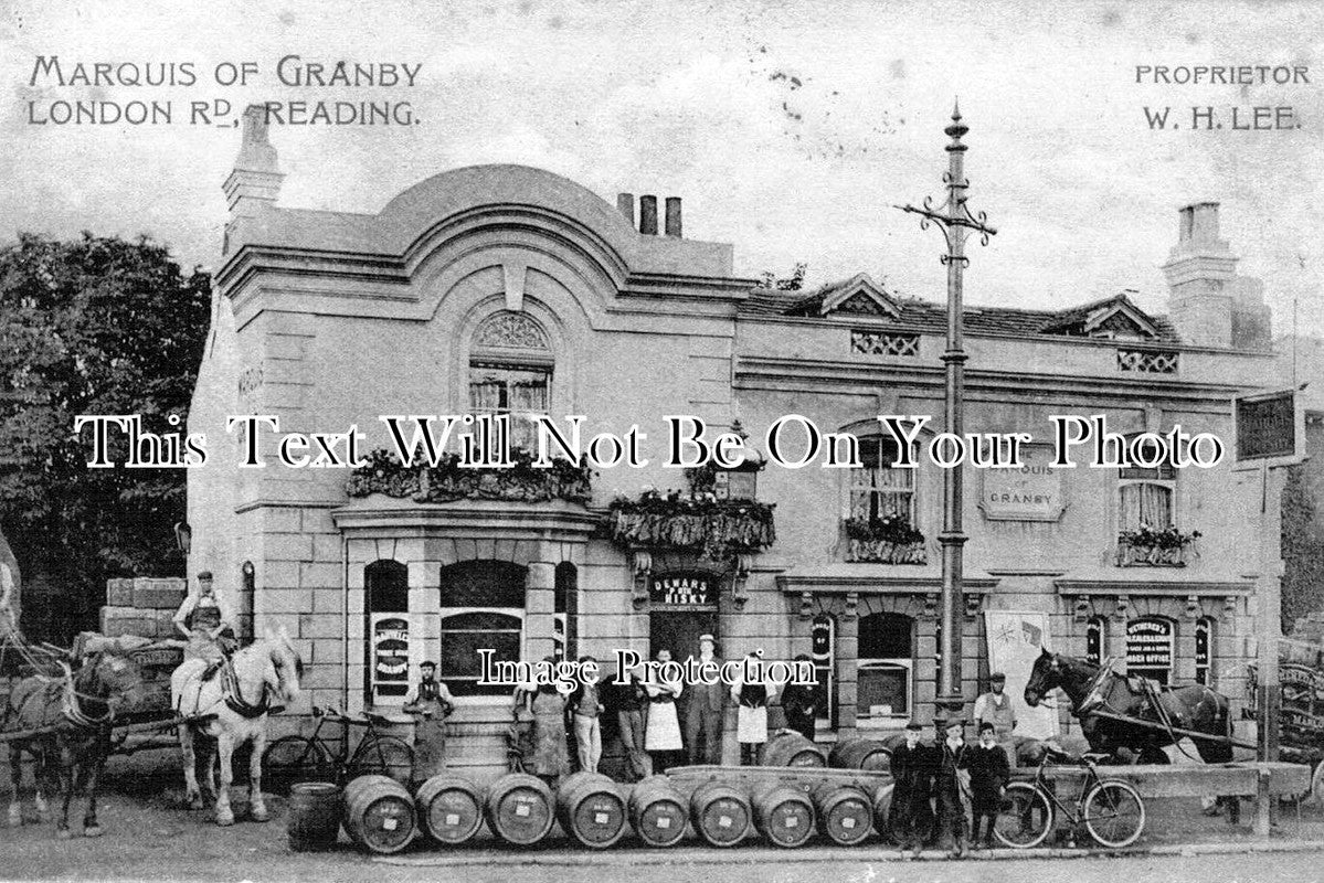 BK 210 - Marquis Of Granby Pub, Reading, Berkshire