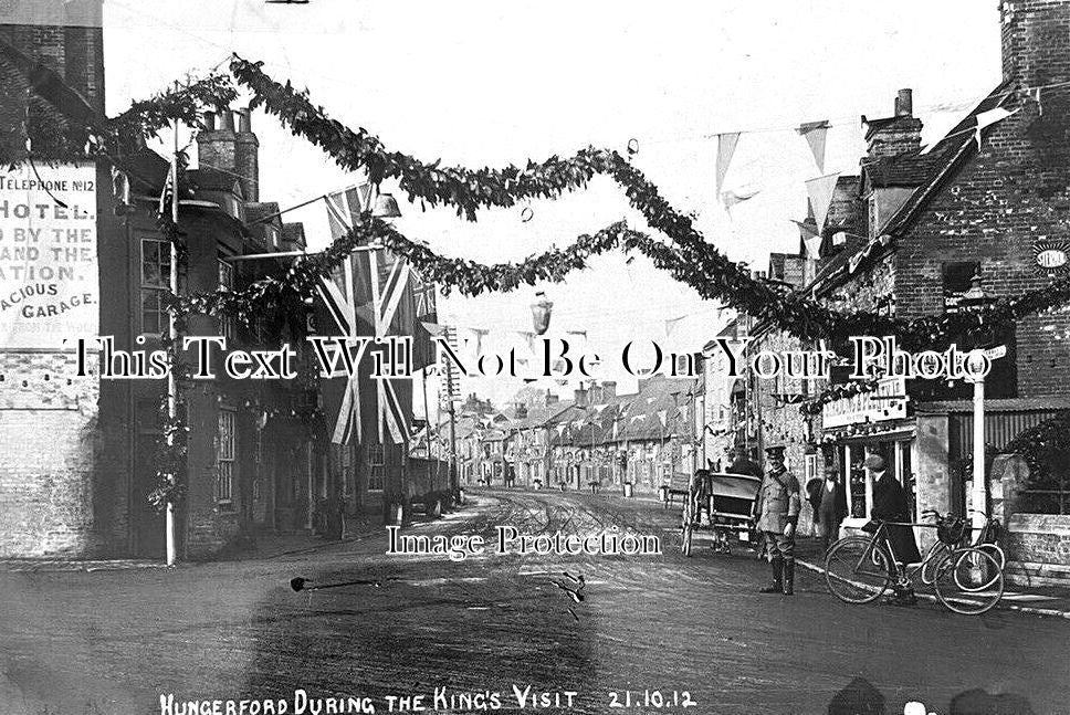 BK 2146 - Hungerford During The Kings Visit, Berkshire 1912