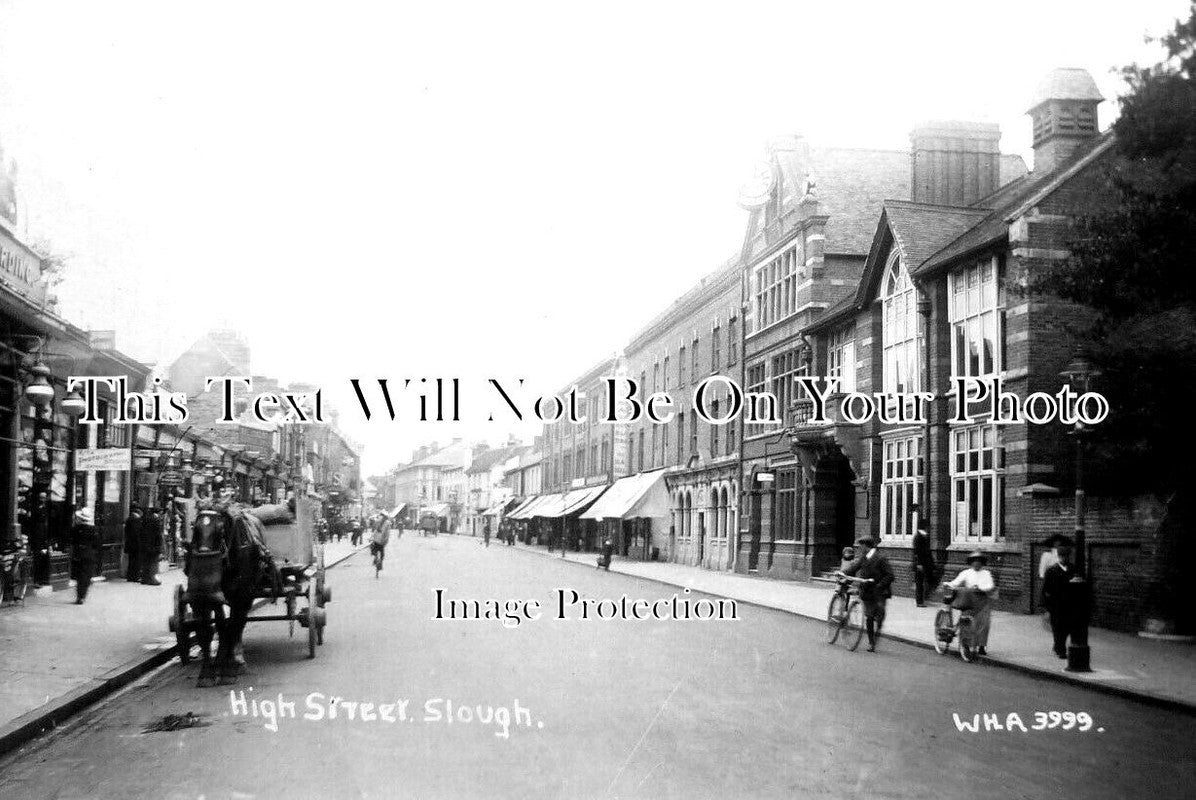 BK 2181 - High Street, Slough, Berkshire c1916