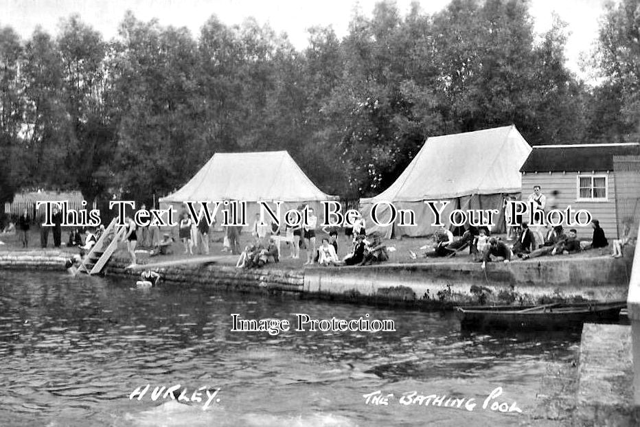 BK 2194 - The Bathing Pool, Hurley, Maidenhead, Berkshire