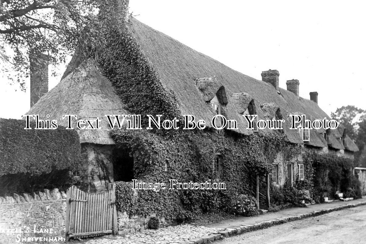 BK 2200 - Hazells Lane, Shrivenham, Berkshire c1909