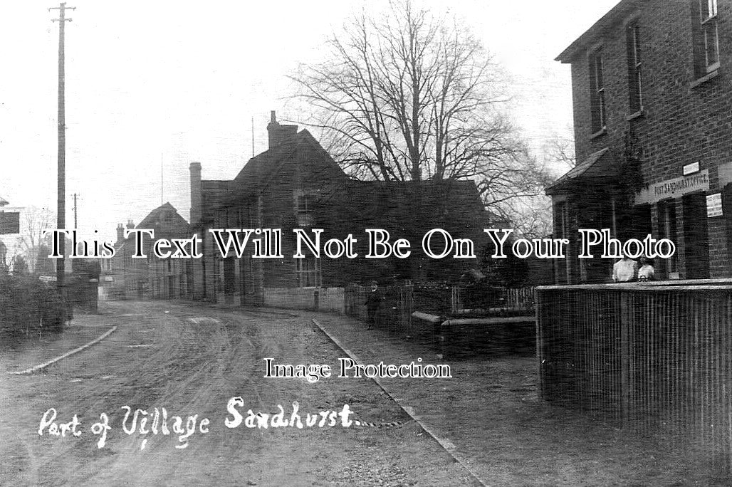 BK 2246 - Sandhurst, Berkshire c1907
