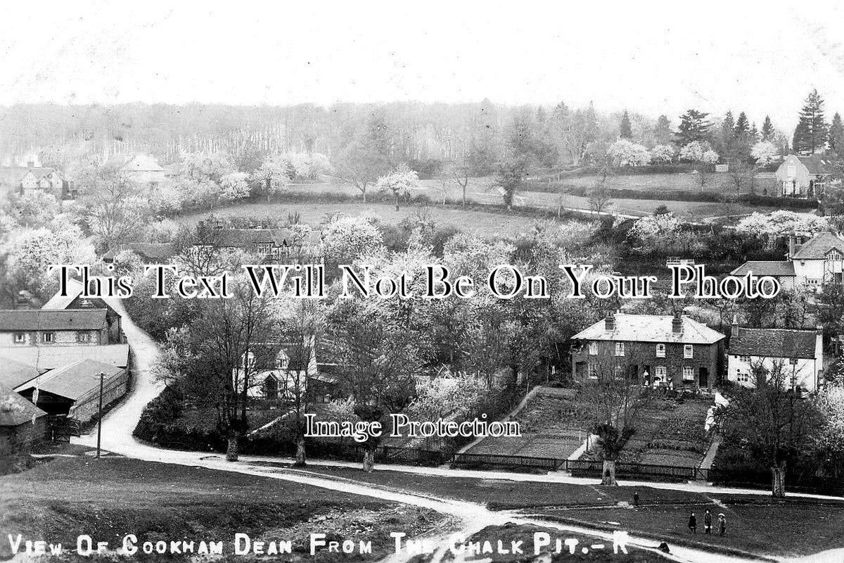BK 2248 - Cookham Dean From The Chalk Pit, Berkshire c1907