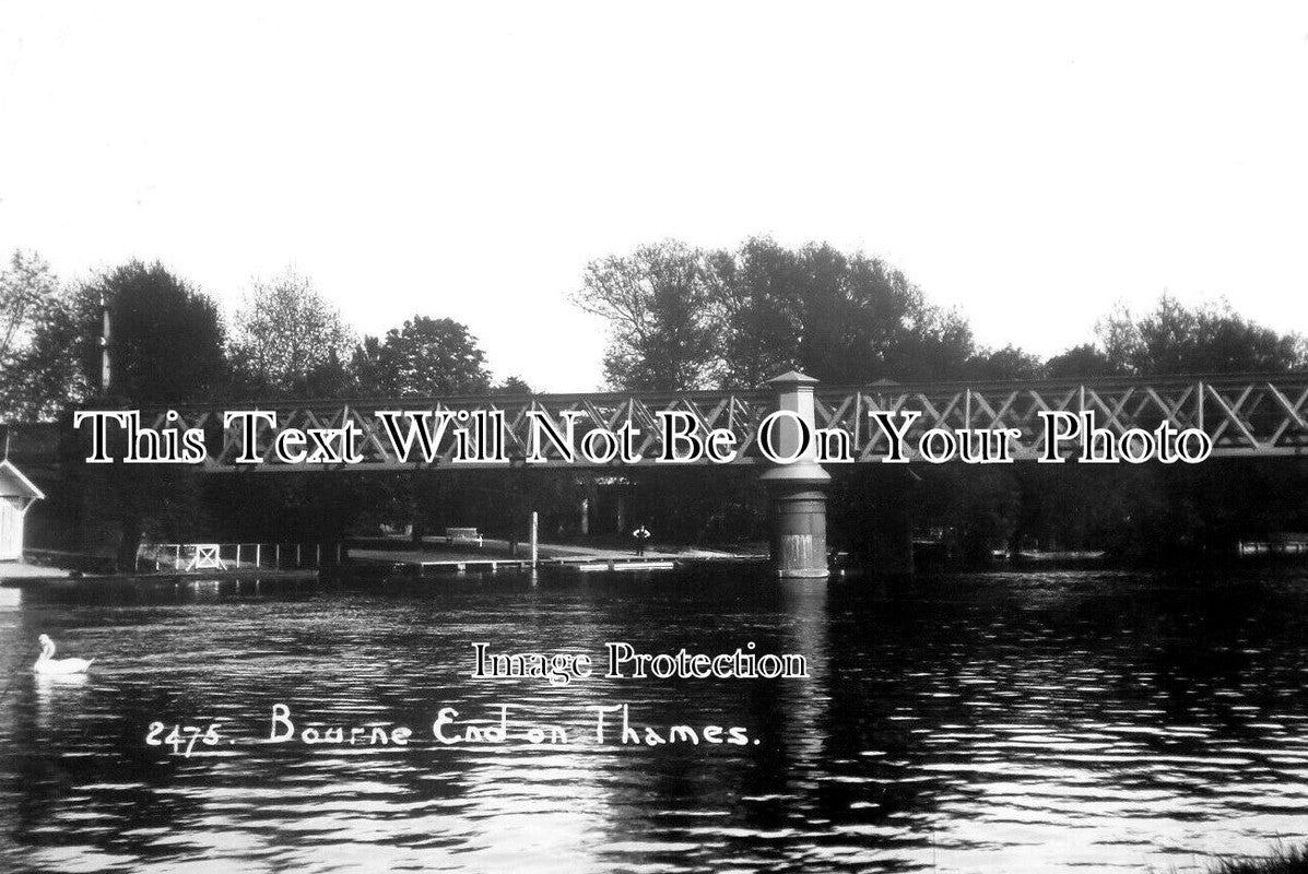 BK 2270 - Bourn End On Thames Bridge, Berkshire c1916