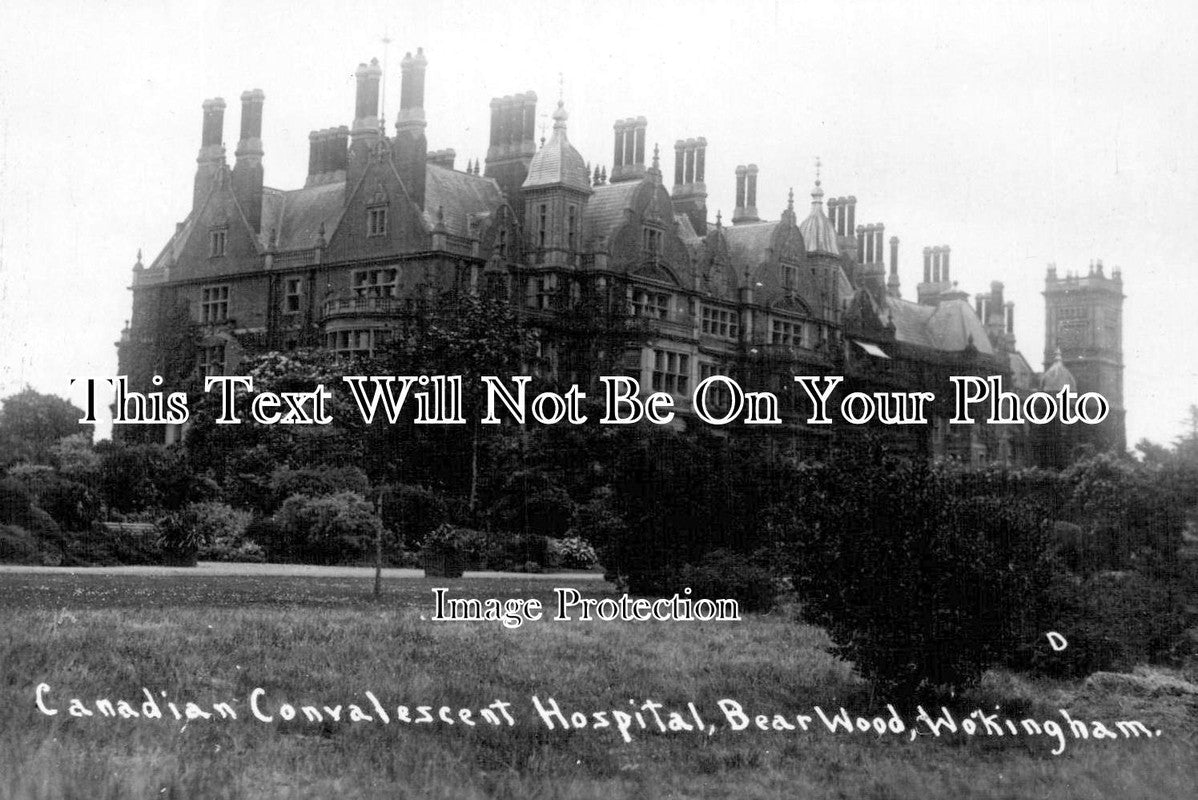 BK 2288 - Canadian Convalescent Hospital, Bear Wood, Wokingham, Berkshire