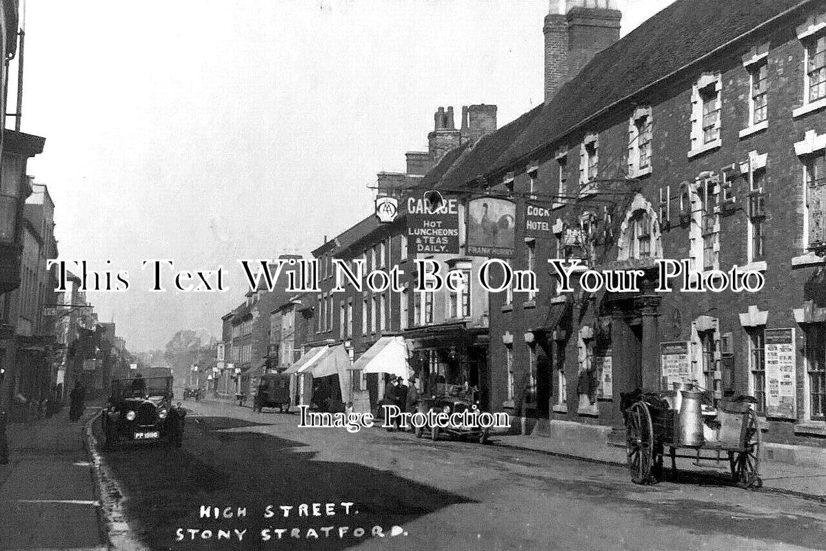 BK 2334 - The Cock Hotel, High Street, Stony Stratford, Berkshire