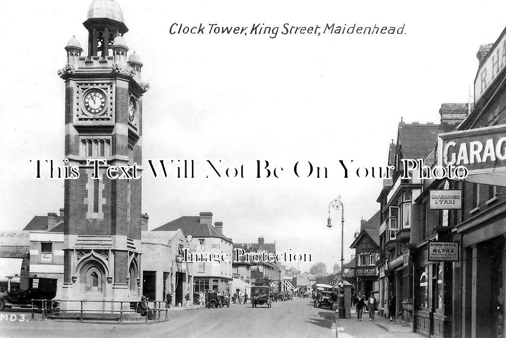 BK 2365 - Clock Tower, King Street, Maidenhead, Berkshire