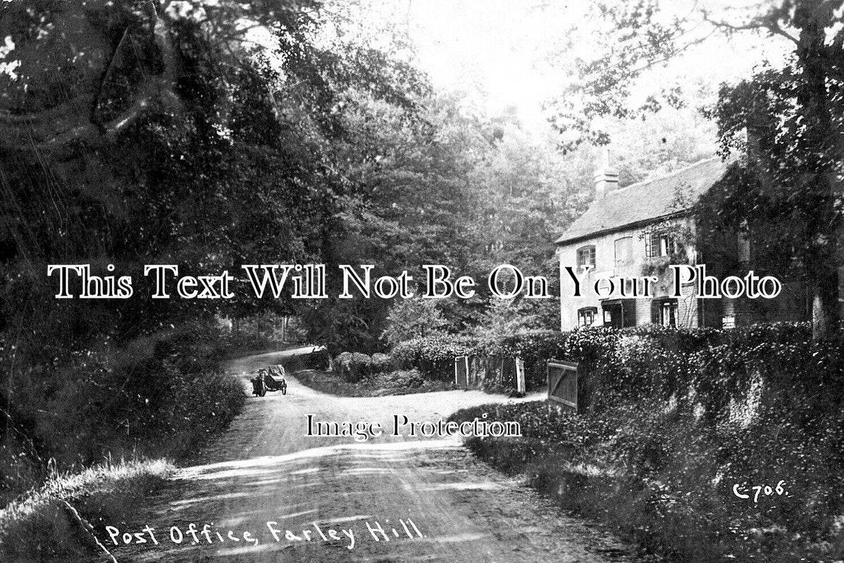 BK 2469 - Farley Hill Post Office, Swallowfield, Reading, Berkshire c1916