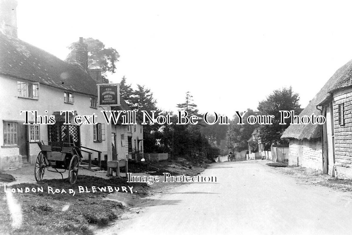 BK 2482 - The Catherine Wheel Pub, London Road, Blewbury, Berkshire