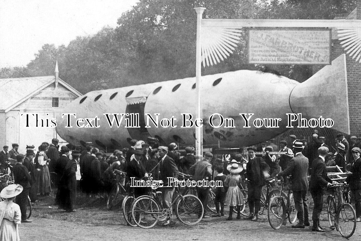 BK 2580 - Mr Farbrothers Wokingham Whale, Berkshire c1909