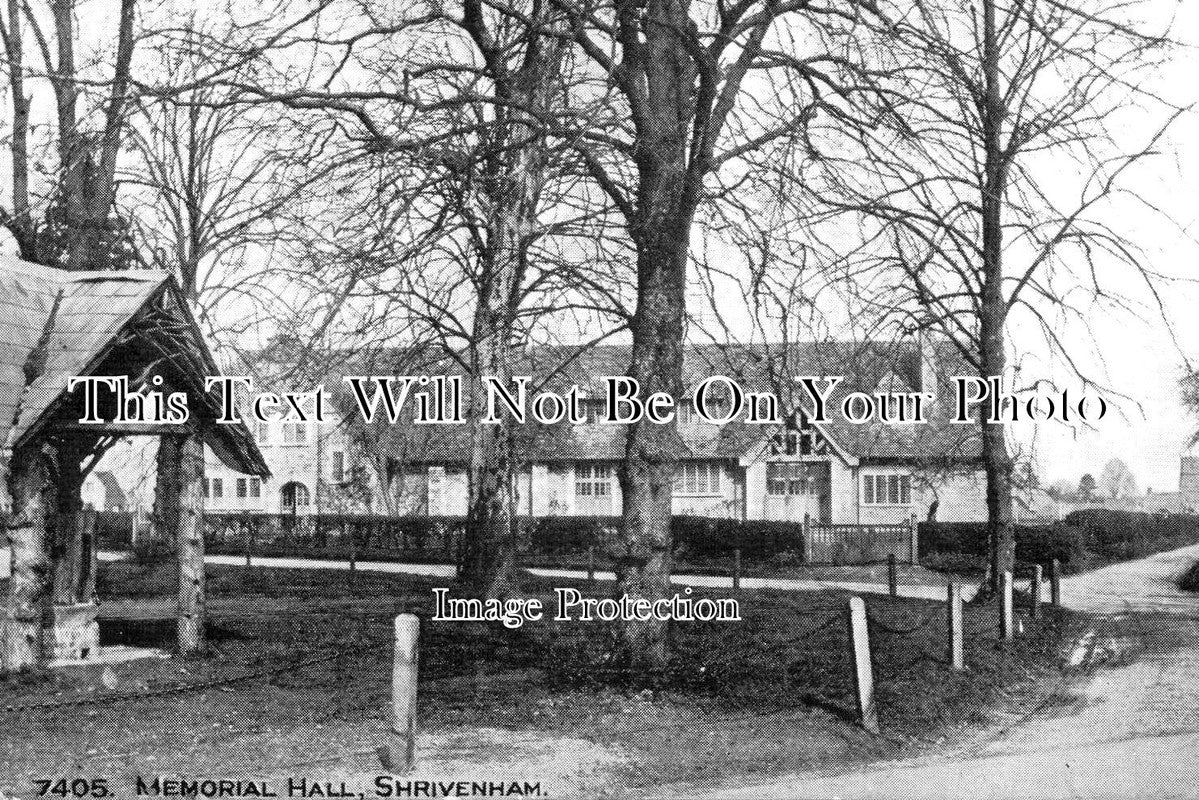 BK 2584 - Memorial Hall, Shrivenham, Berkshire