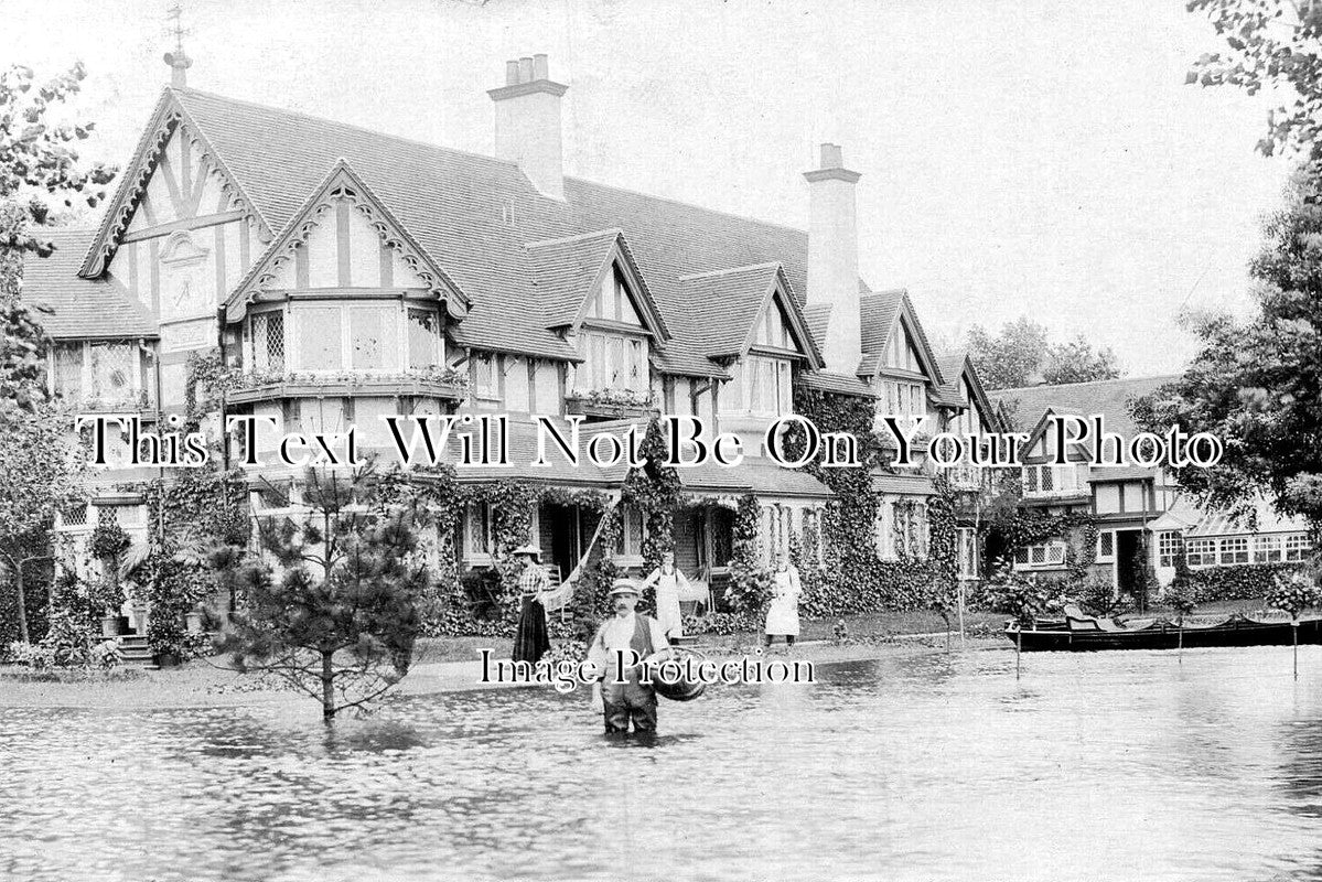 BK 2601 - Bray Lodge Floods, Berkshire 1904