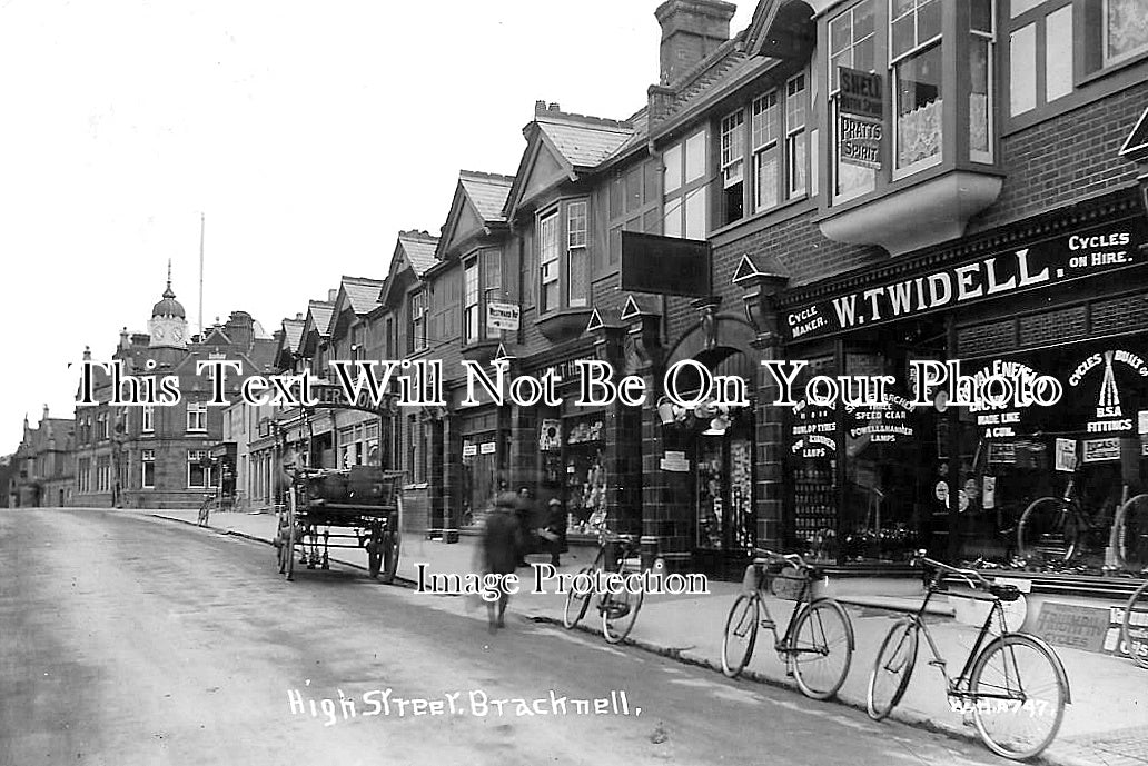 BK 2651 - High Street, Bracknell, Berkshire c1915