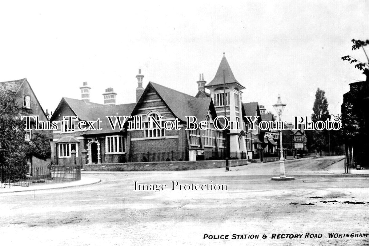 BK 2659 - Police Station, Rectory Road, Wokingham, Berkshire c1915