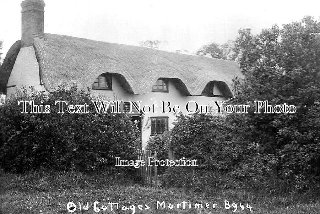 BK 2664 - Old Cottages, Mortimer, Berkshire