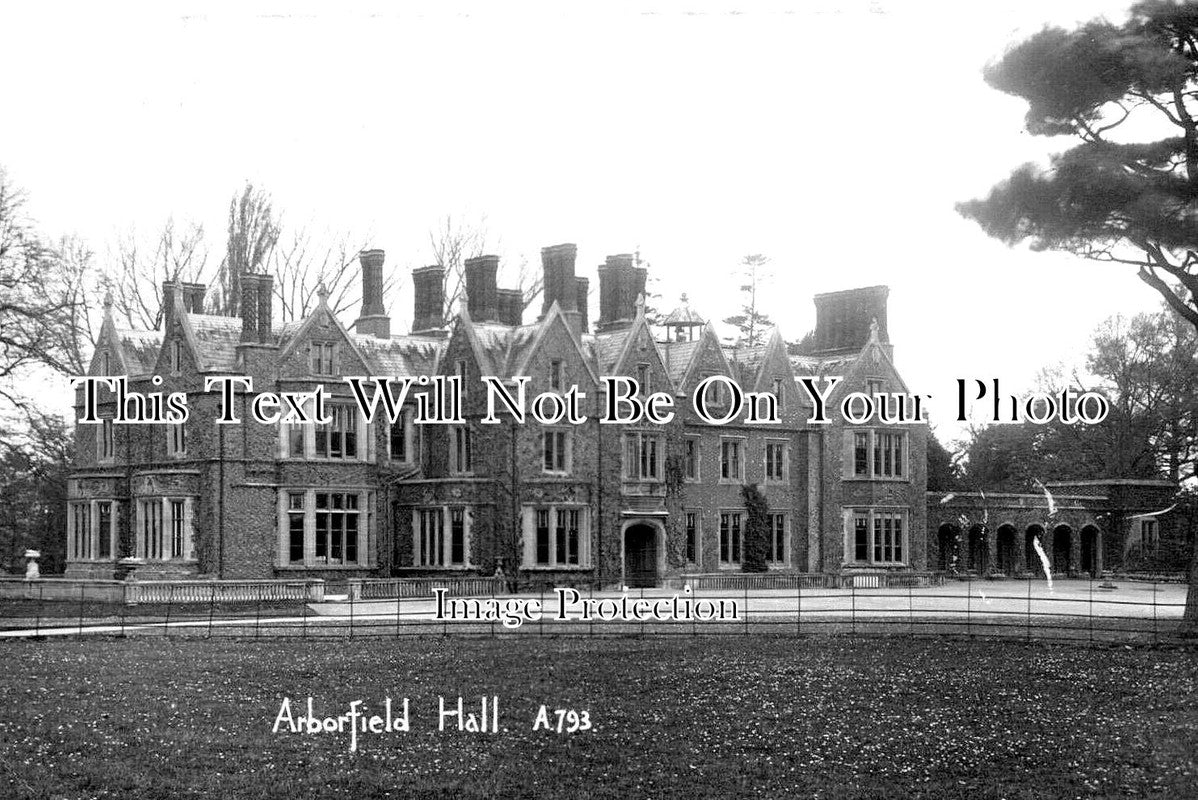 BK 2675 - Arborfield Hall, Aborfield, Berkshire c1912