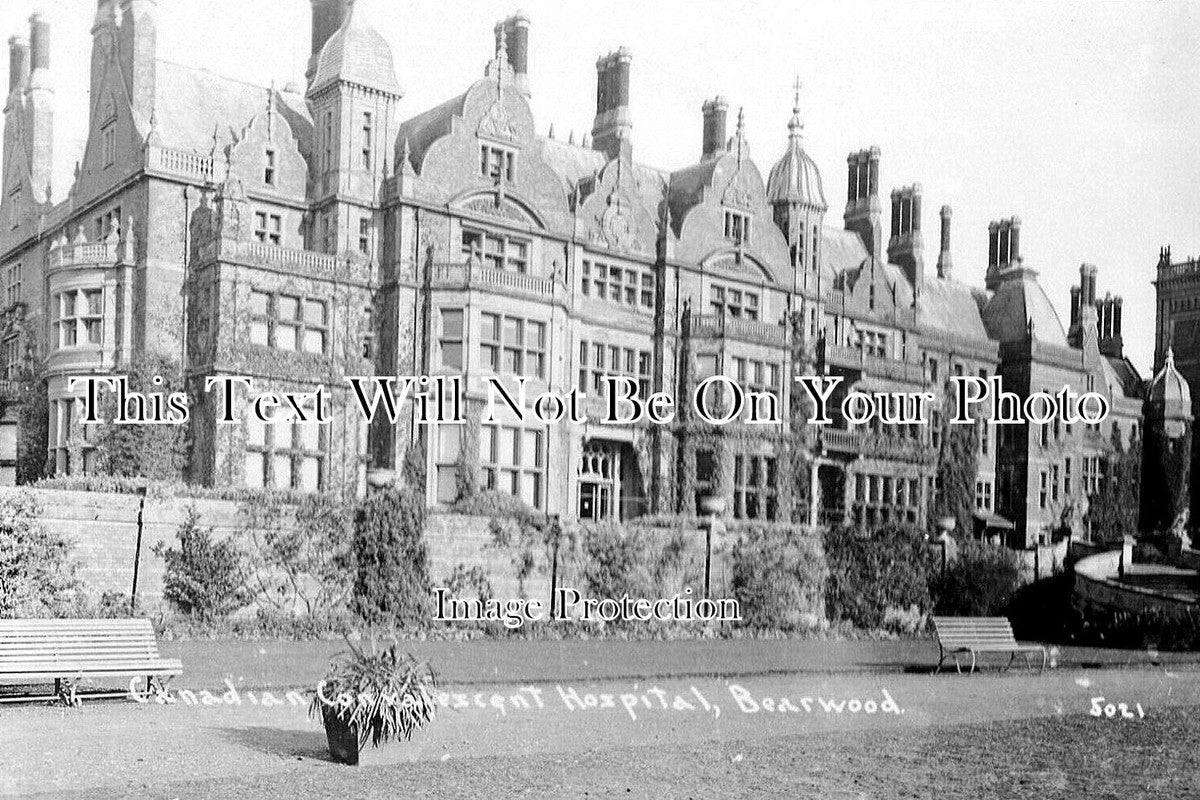 BK 2689 - Canadian Convalescent Hospital, Bearwood, Berkshire 1917 WW1