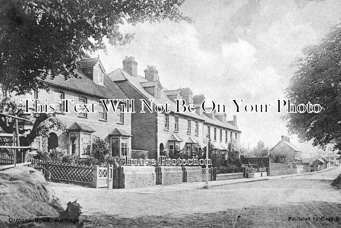 BK 2709 - Ormond Road, Wantage, Berkshire c1905