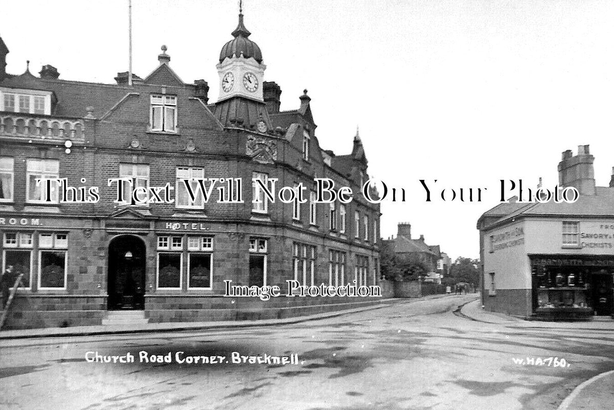 BK 2723 - Royal Forest Hotel, Church Road Corner, Bracknell, Berkshire