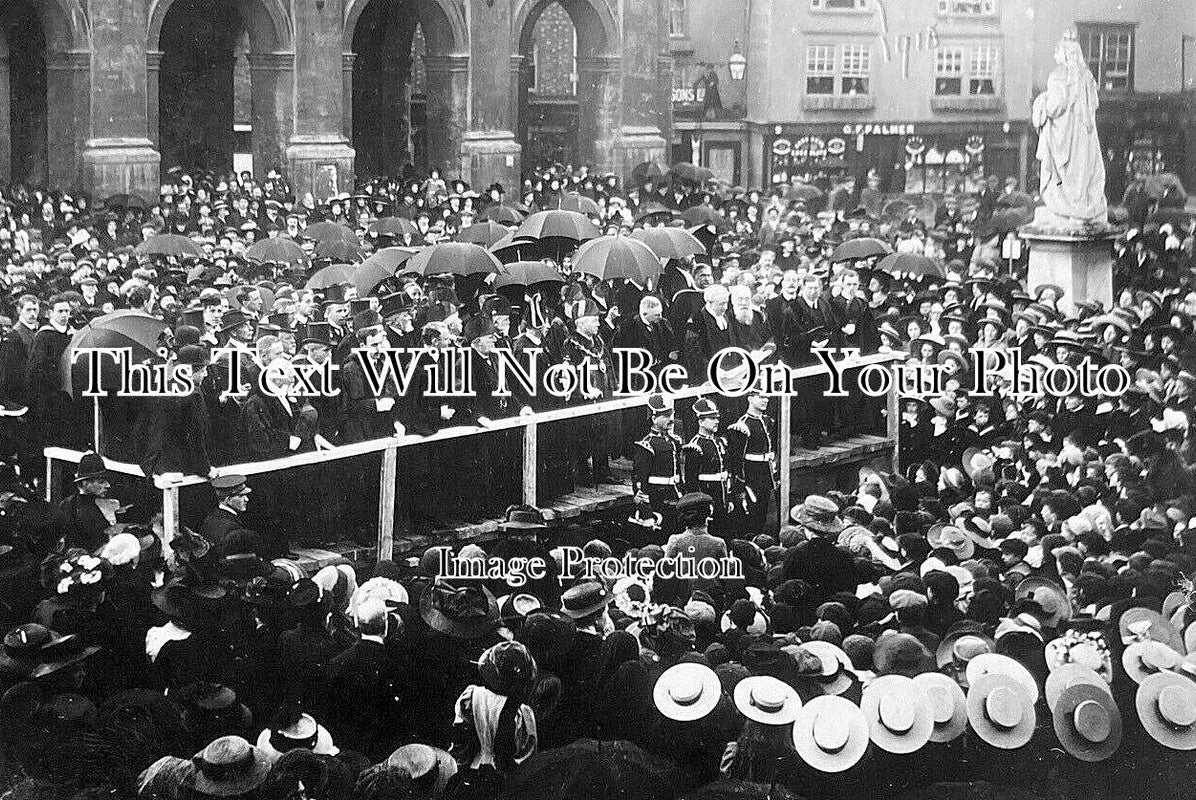 BK 2726 - Proclamation Of King George V, Abingdon, Berkshire