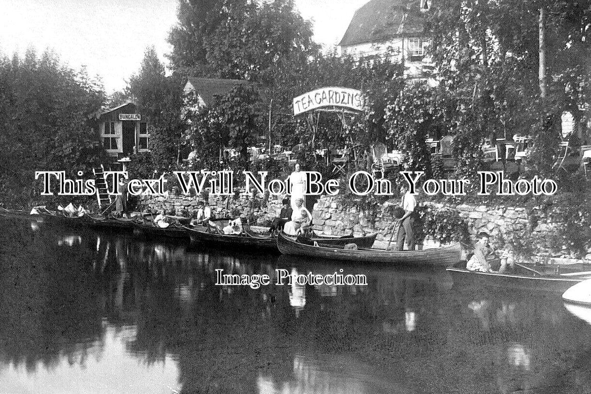 BK 2727 - Tea Gardens At Abingdon, Berkshire