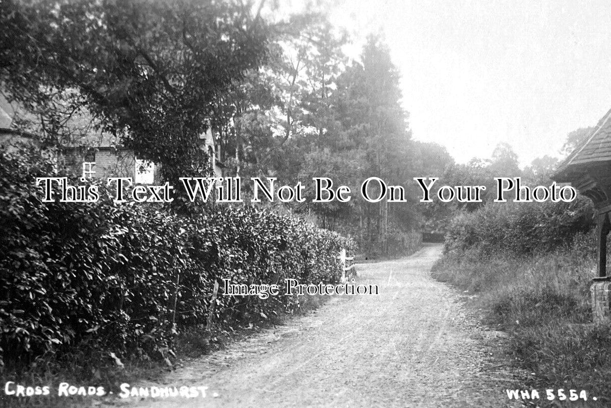 BK 2744 - Cross Roads, Sandhurst, Berkshire