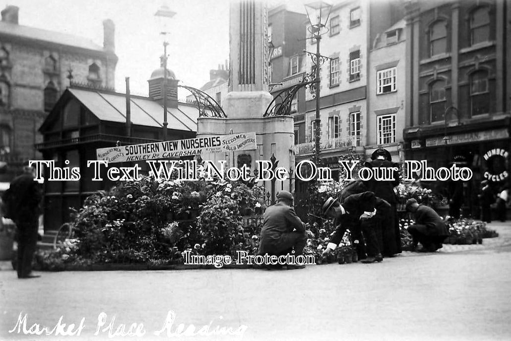 BK 280 - Market Place, Reading, Berkshire c1910