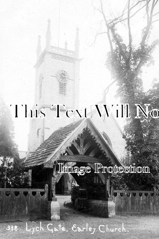 BK 2815 - Lych Gate, Earley Church, Berkshire c1910