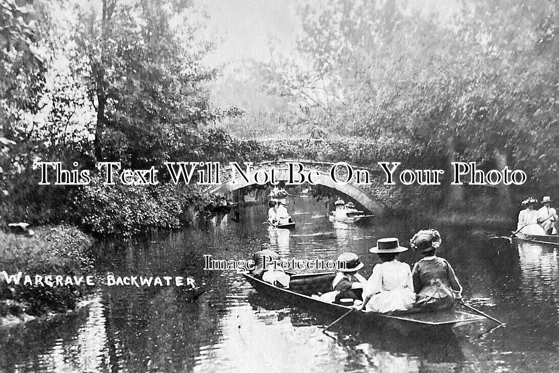 BK 2852 - Wargrave Backwater Bridge, Berkshire