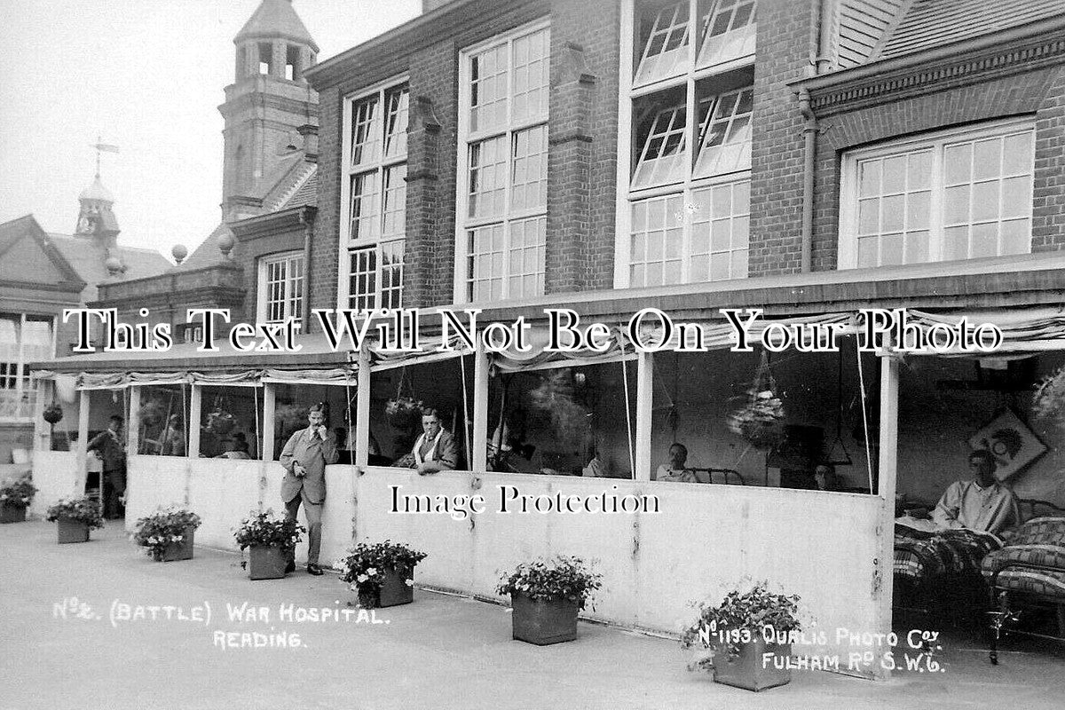 BK 2859 - No2 Battle Military War Hospital, Reading, Berkshire WW1