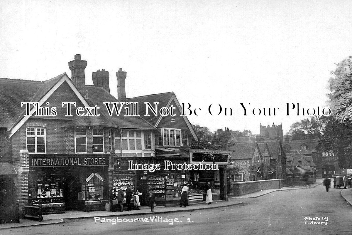 BK 2866 - International Stores, WH Smith, Pangbourne, Berkshire 1919