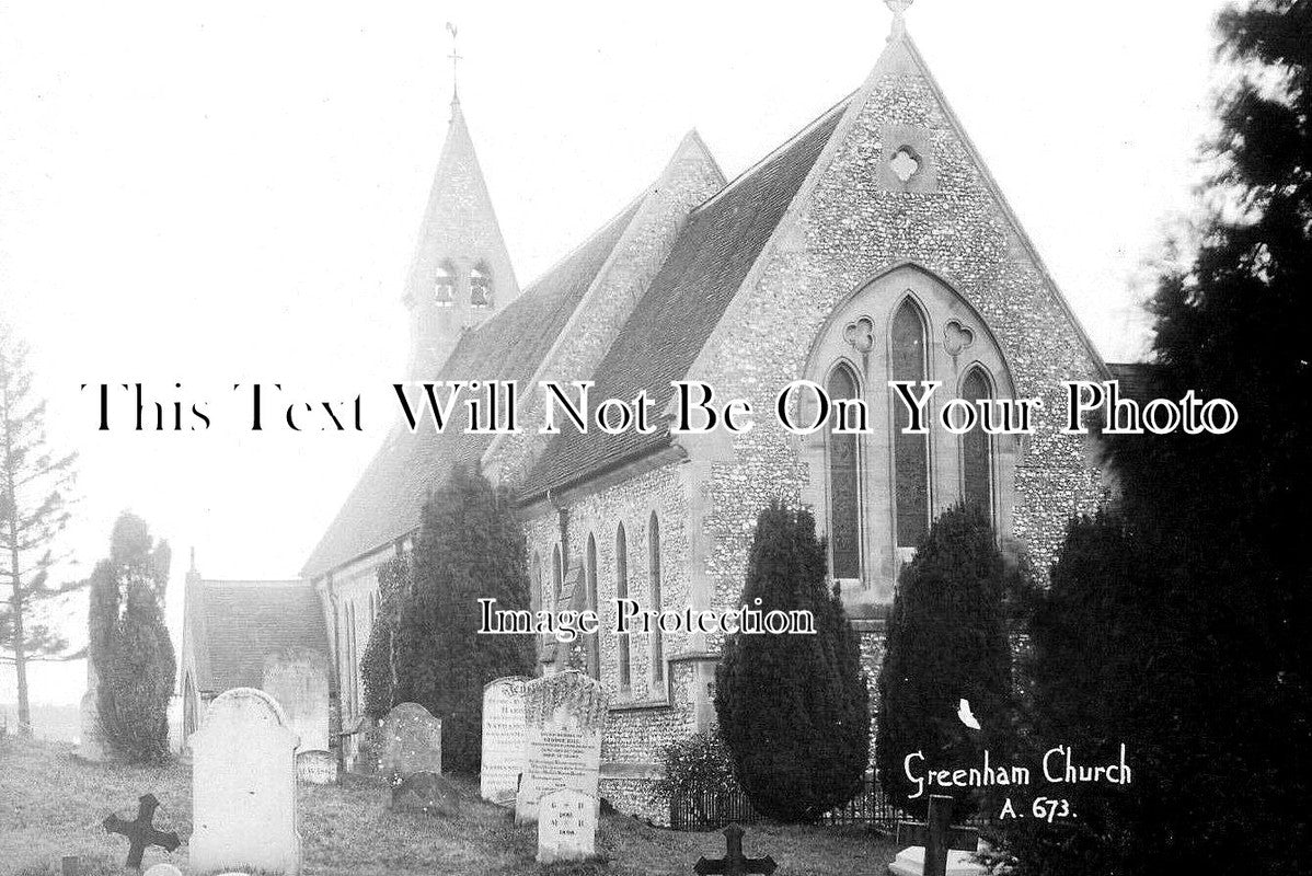 BK 2871 - Greenham Church, Berkshire