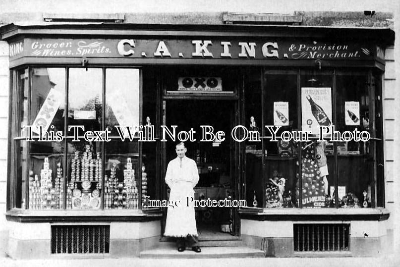 BK 30 - C A King Shopfront, Aldworth, Berkshire c1920