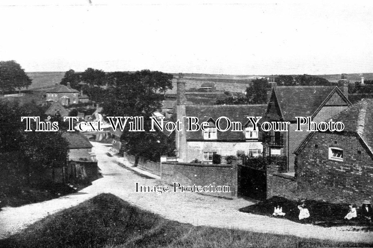 BK 326 - East Ilsley From The Church Yard, Berkshire