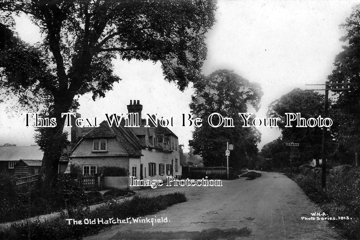 BK 368 - The Old Hatchet Pub, Winkfield, Berkshire