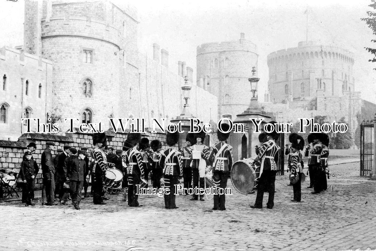 BK 550 - 1st Grenadier Guards Military Band, Windsor, Berkshire c1907
