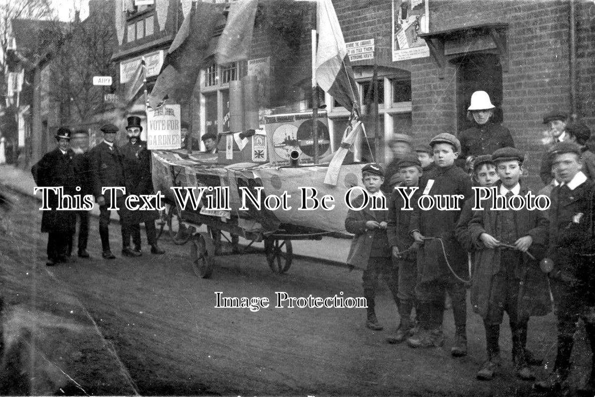 BK 565 - Election Procession For Gardner, Wargrave, Berkshire 1910