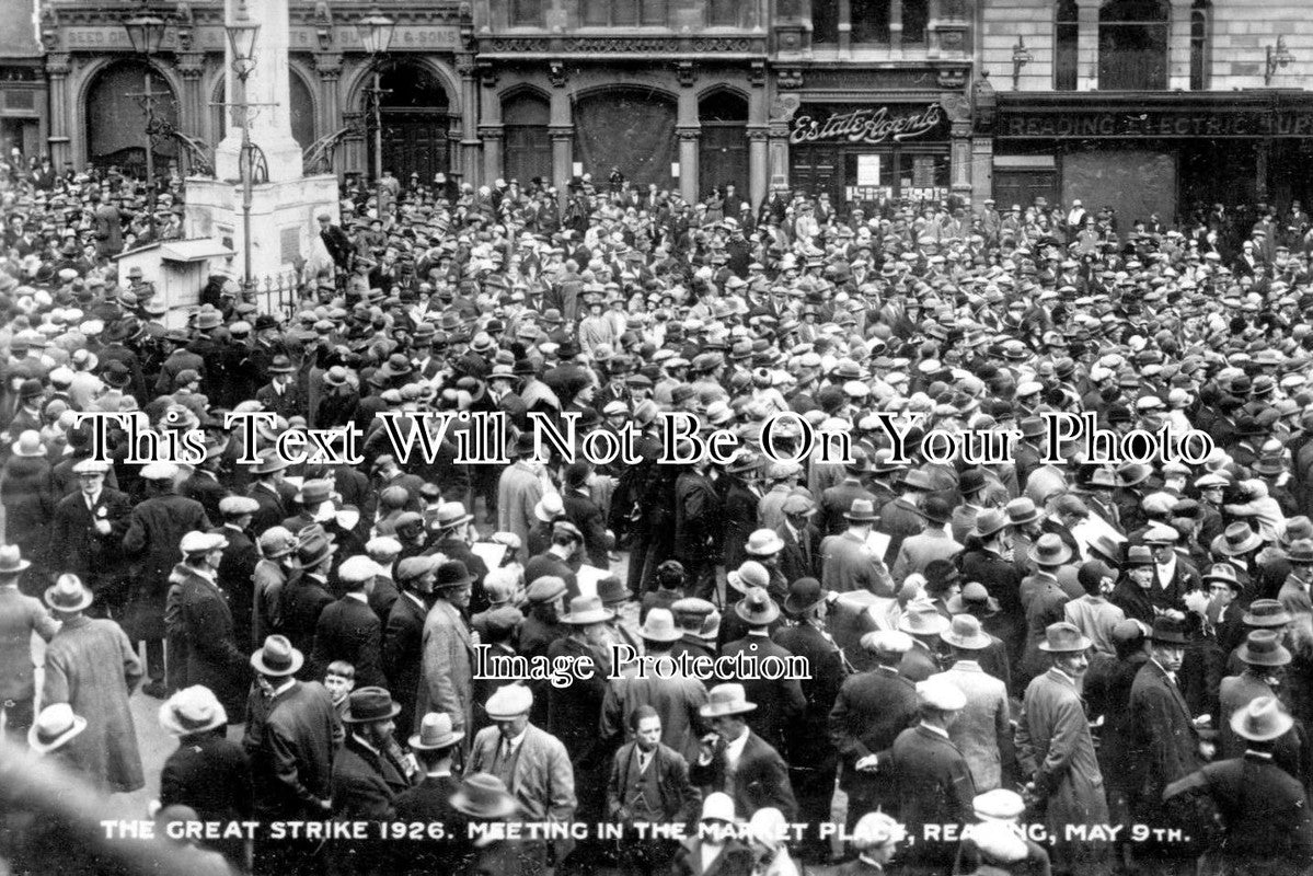 BK 591 - The Great Strike Meeting, Reading, Berkshire 1926