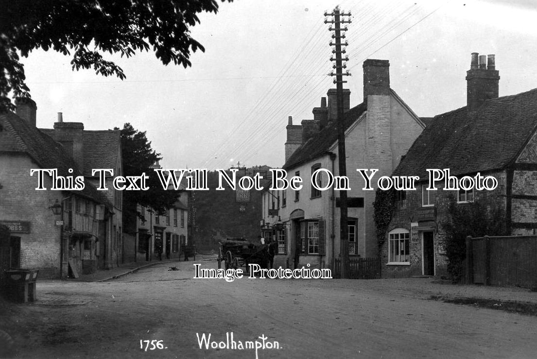 BK 628 - Angel Inn Pub & Post Office, Woolhampton, Berkshire