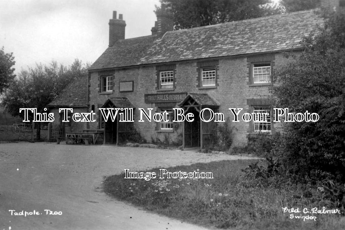 BK 675 - The Trout, Tadpole Bridge, Buckland Marsh, Faringdon, Berkshire c1920