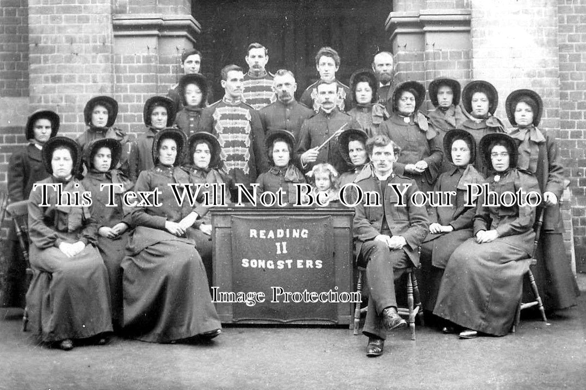 BK 677 - Salvation Army Songsters, Reading, Berkshire c1912
