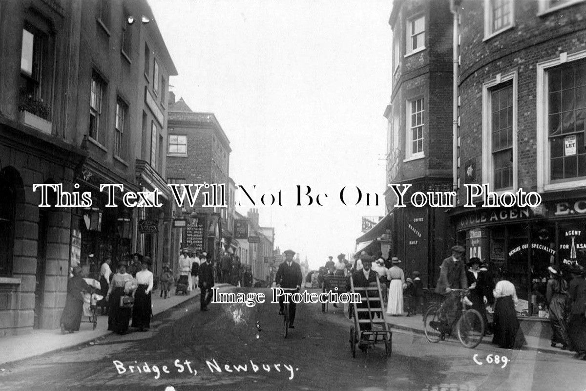 BK 679 - Bridge Street, Newbury, Berkshire c1910